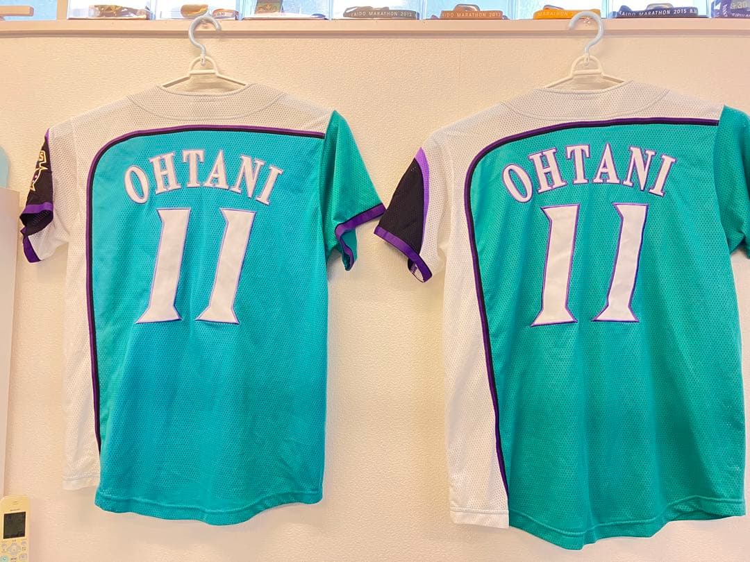 大谷翔平　【貴重】ペア　M2枚OHTANI 11 HOKKAIDO ユニフォーム