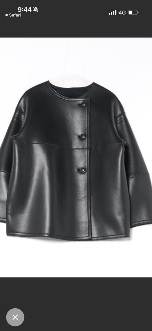 JOURNAL STANDARD relume ブラック リバーシブル　コート