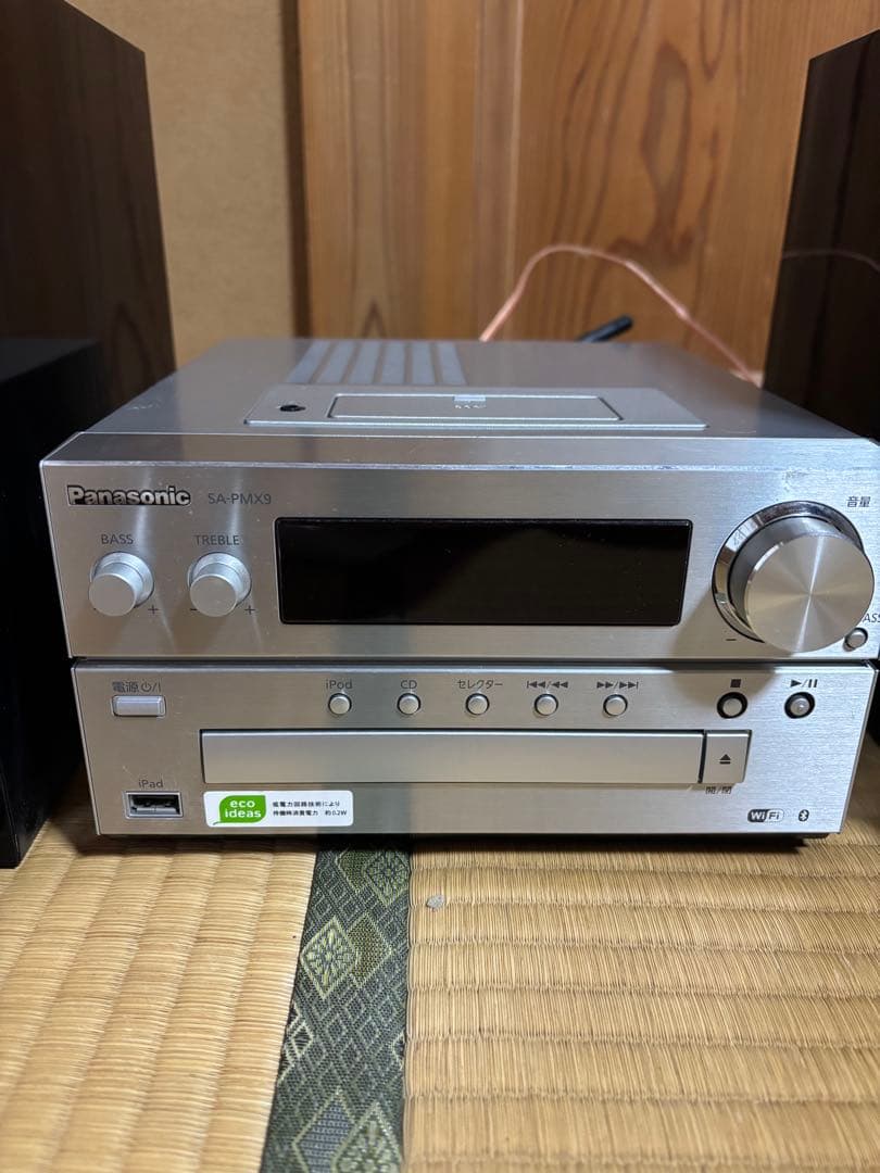 Panasonic ミニコンポ 音出し確認済 sa-pmx9