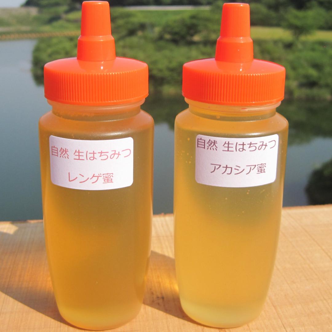 ✡️アカシア蜜５本&れんげ蜜５本　生はちみつ　自家製蜂蜜