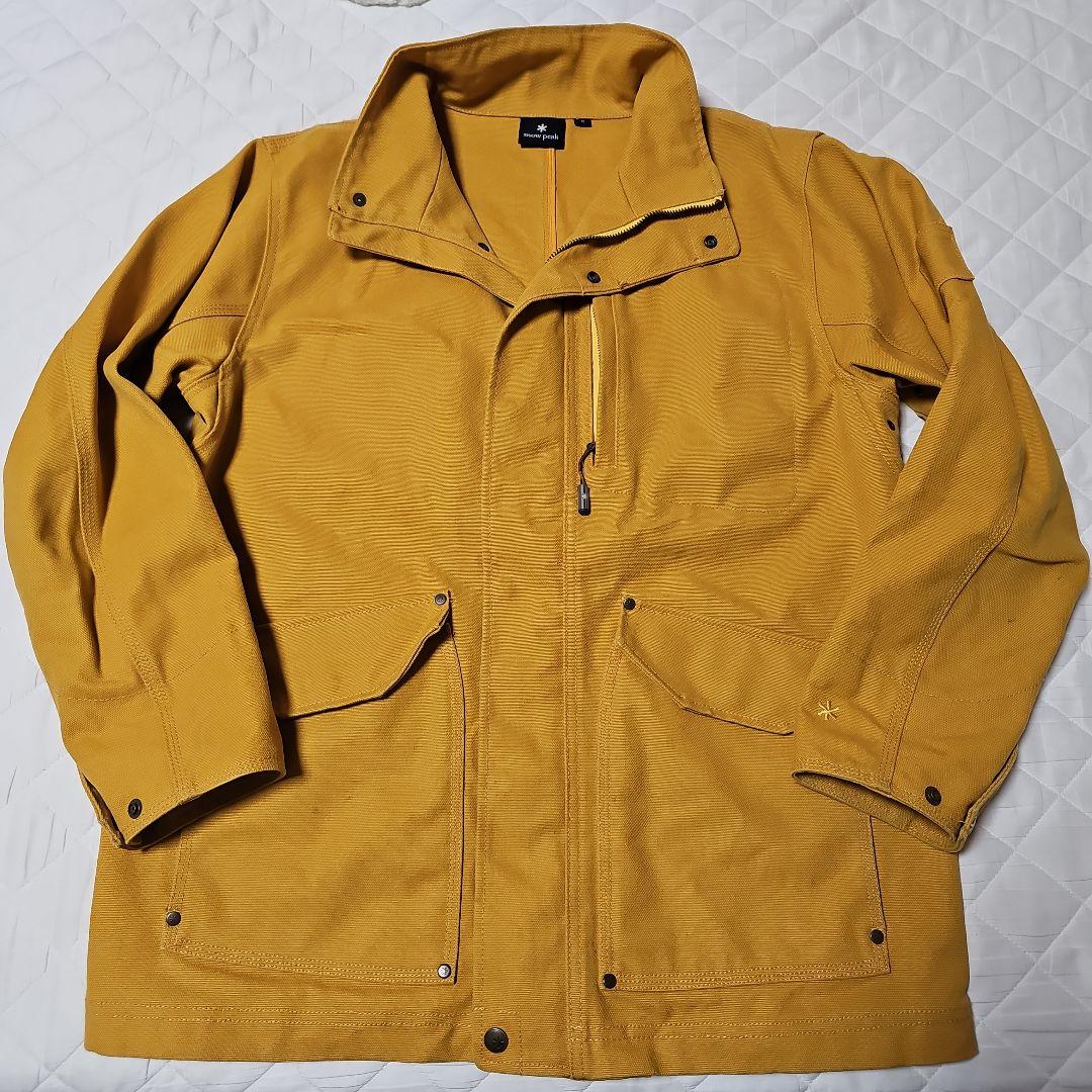  peakスノーピーク ファイアプロテックジャケット カバーオール 黄色