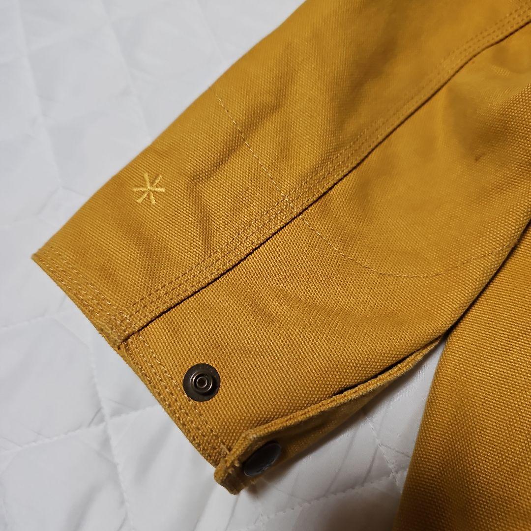  peakスノーピーク ファイアプロテックジャケット カバーオール 黄色