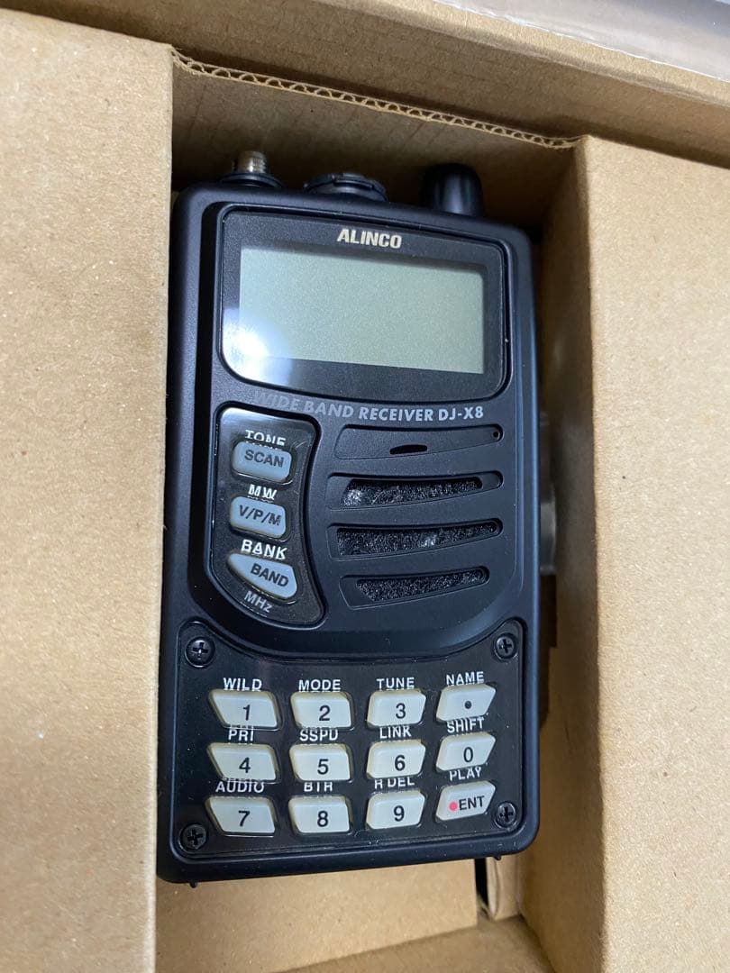 ALINCO DJ-X8 アルインコ ワイドバンド レシーバー 新品未使用