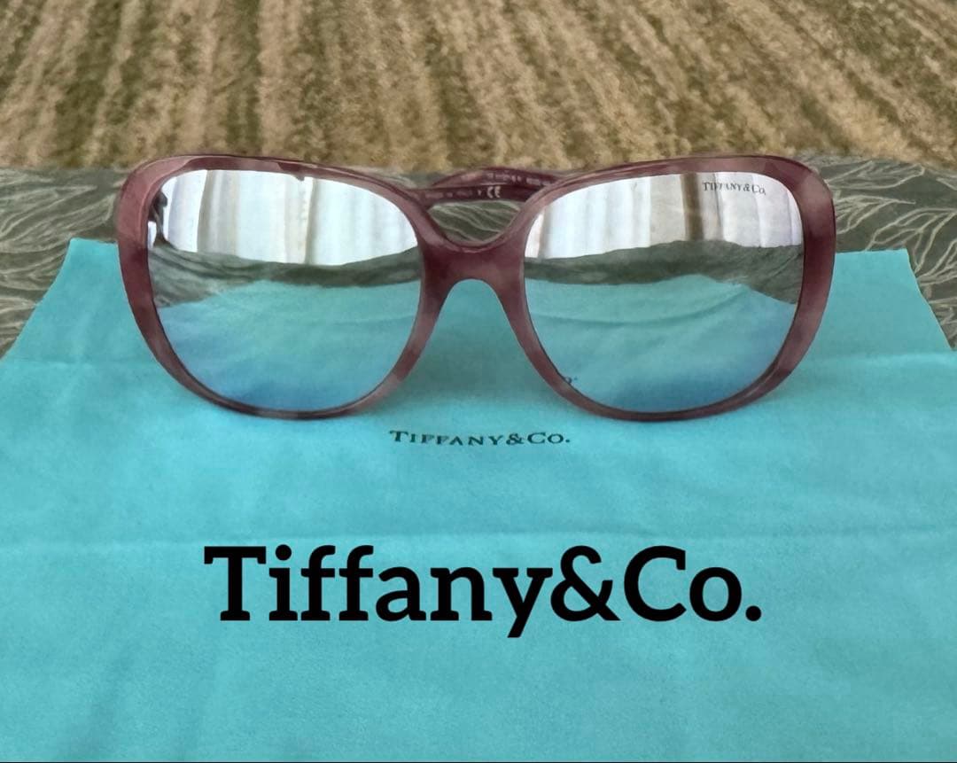 ⭐️12/5迄値下⭐️極美品Tiffany & Co. ラインストーンサングラス
