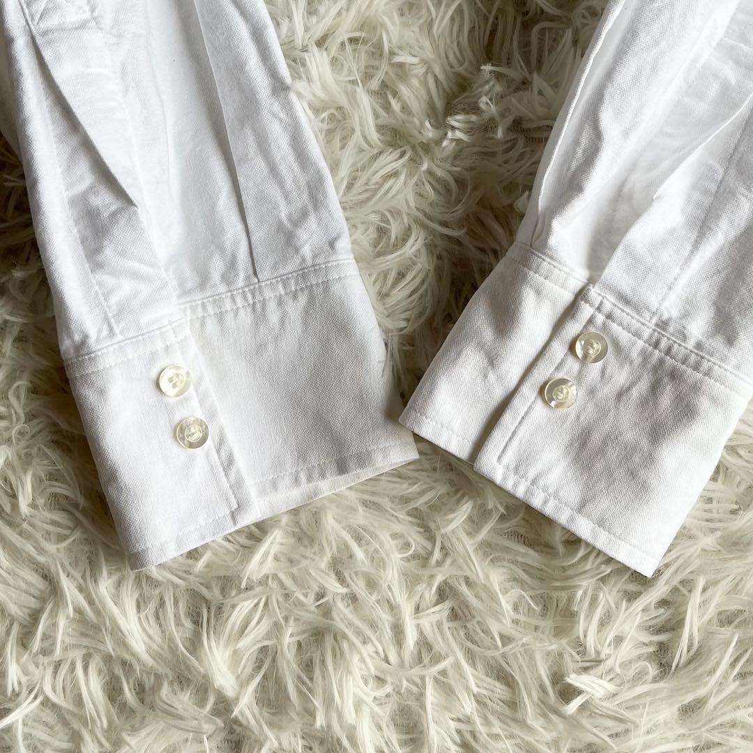 美品✨ セブンテン SVT 刺繍 オックスシャツ オーバーサイズ S ホワイト