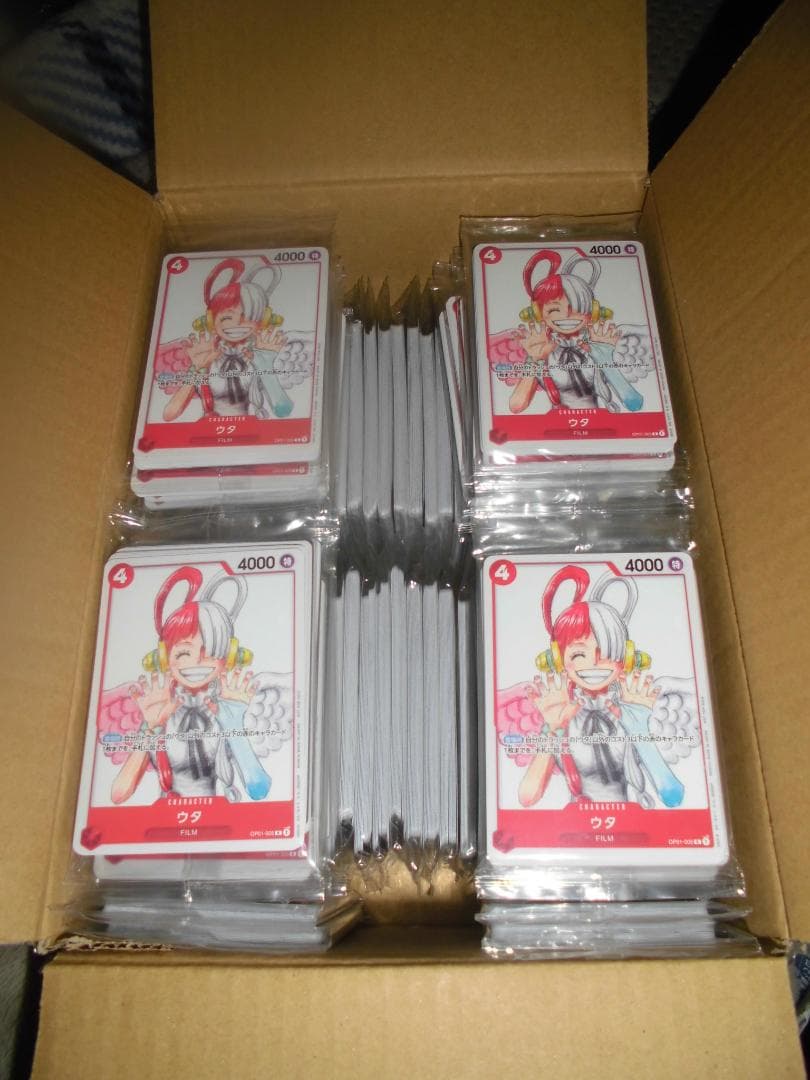 ワンピース　カードゲーム　フィナーレ　フィルム　レッド　入場者特典　100個