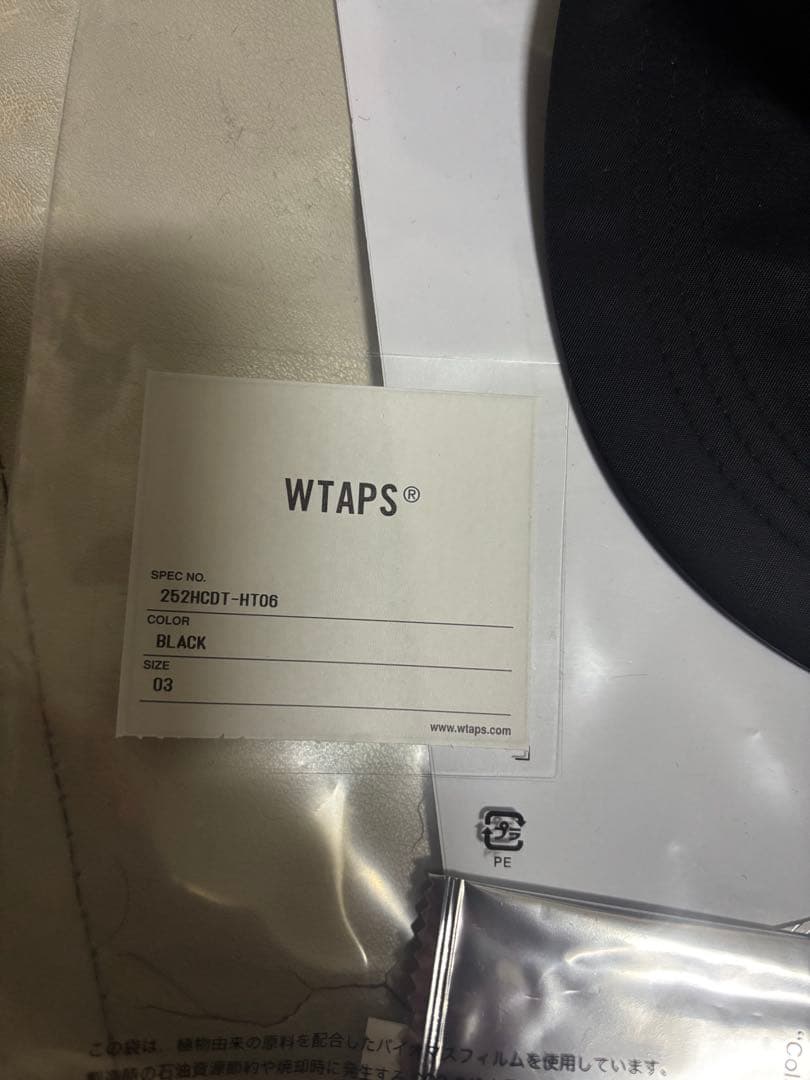 25AW WTAPS CAP NYLON SATIN CORDURA L 美品