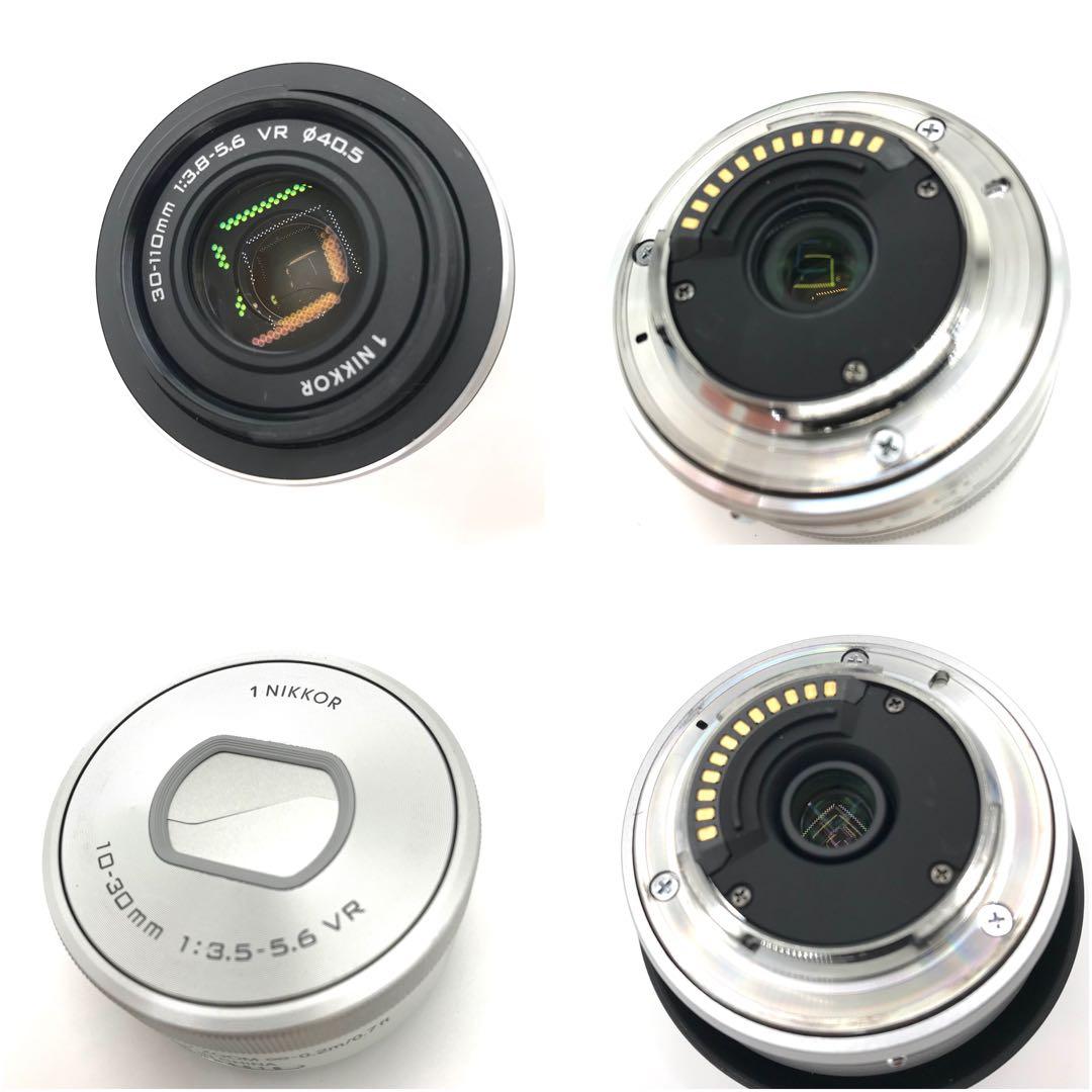 【動作保証】　Nikon 1 J4 ミラーレス一眼レフカメラ　ダブルズームキット