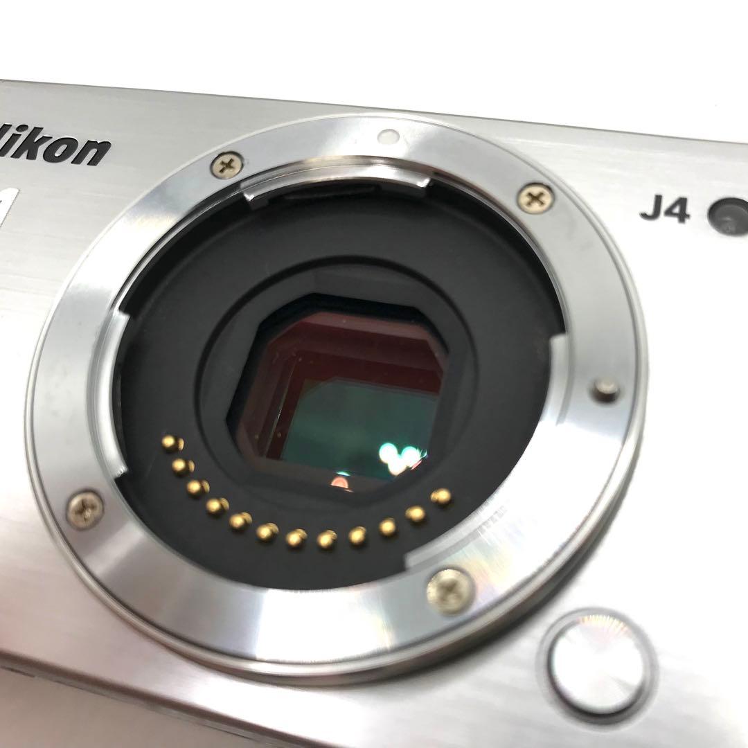 【動作保証】　Nikon 1 J4 ミラーレス一眼レフカメラ　ダブルズームキット