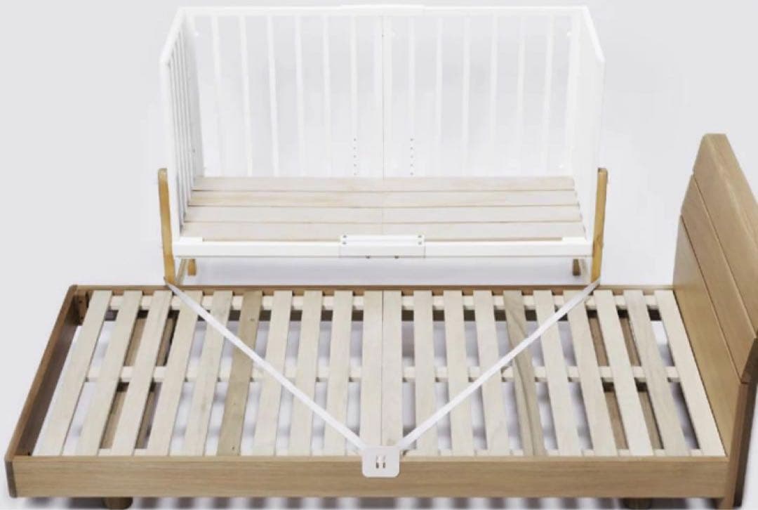 大和屋　そいねーる3 / そいねーるⅢ / ベビーベッド / 白　マットレスなし