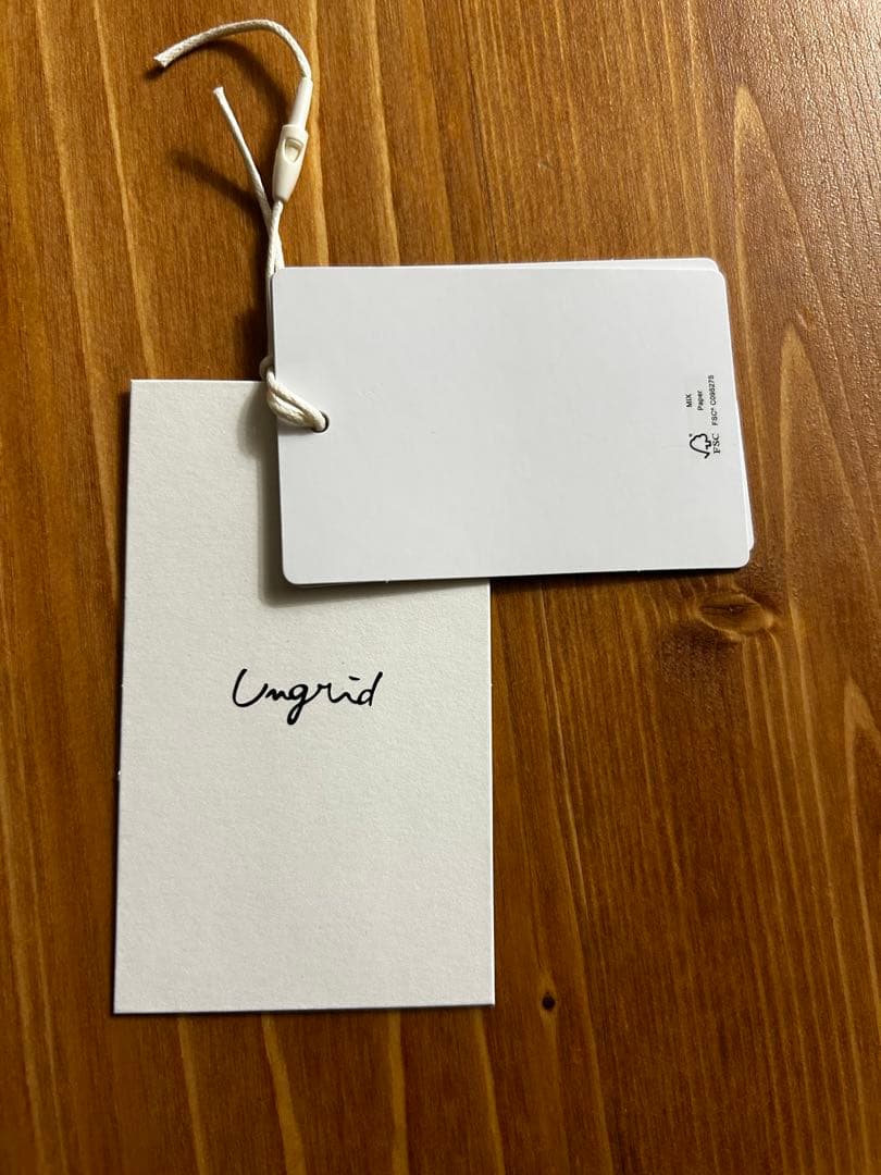 [ungrid]新品:ビッグシルエットデニムジャケット