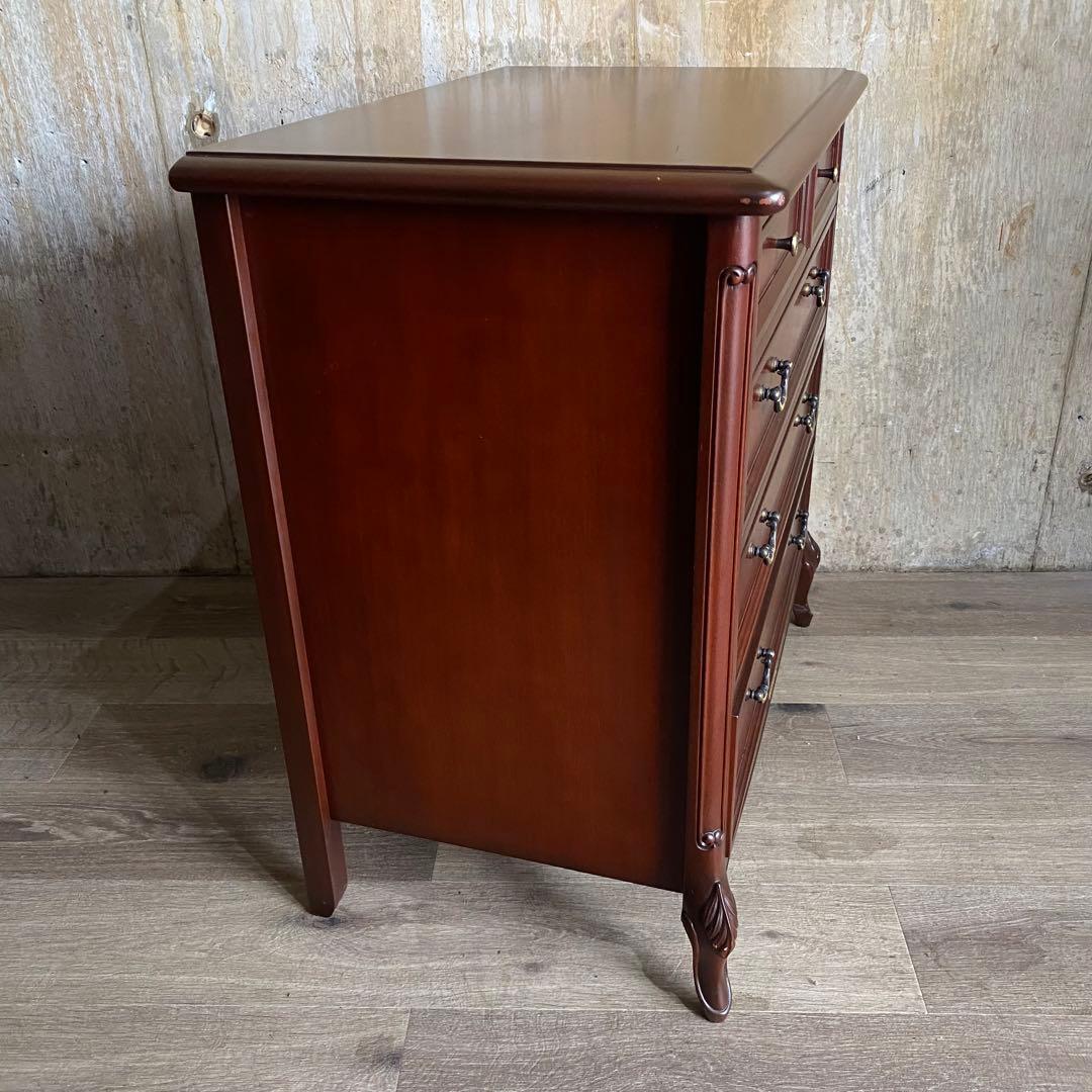 Sri Tokai 東海家具　クラシックスタイル　猫脚　チェスト　4段