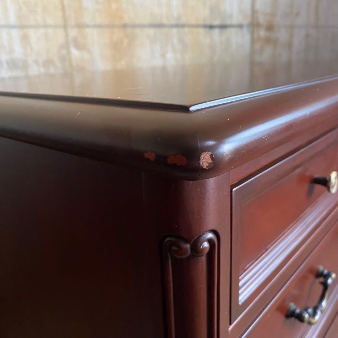 Sri Tokai 東海家具　クラシックスタイル　猫脚　チェスト　4段