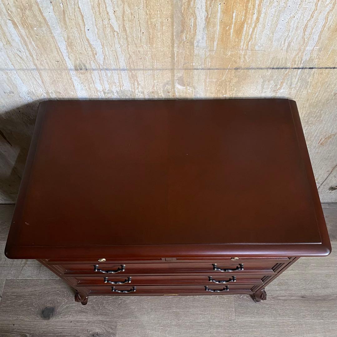 Sri Tokai 東海家具　クラシックスタイル　猫脚　チェスト　4段