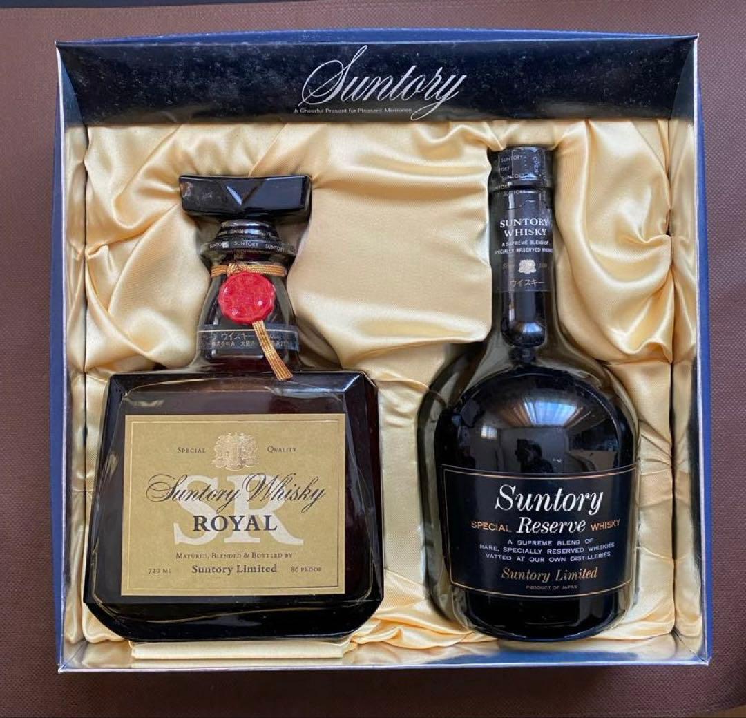 【新品・未開封】サントリーウイスキー ローヤルリザーブ セット 750ml43%