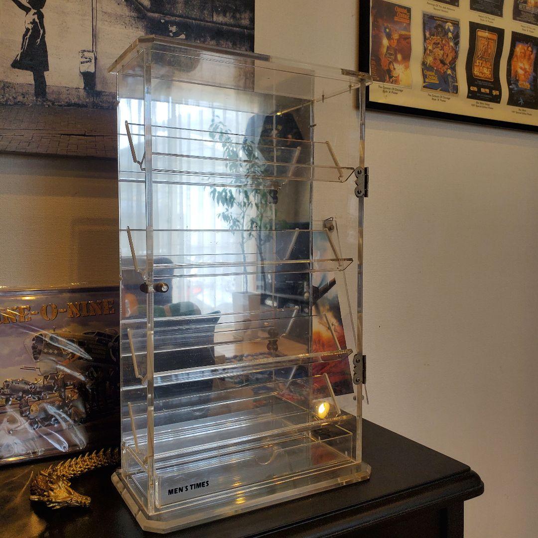 アクリル製5段ガラスケース