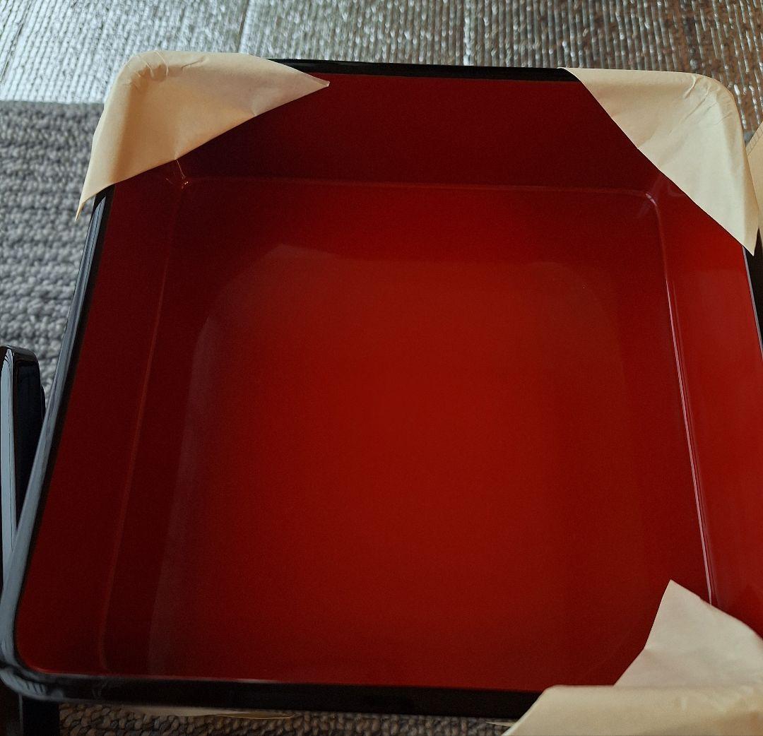 越前塗　三段重 新品未使用品