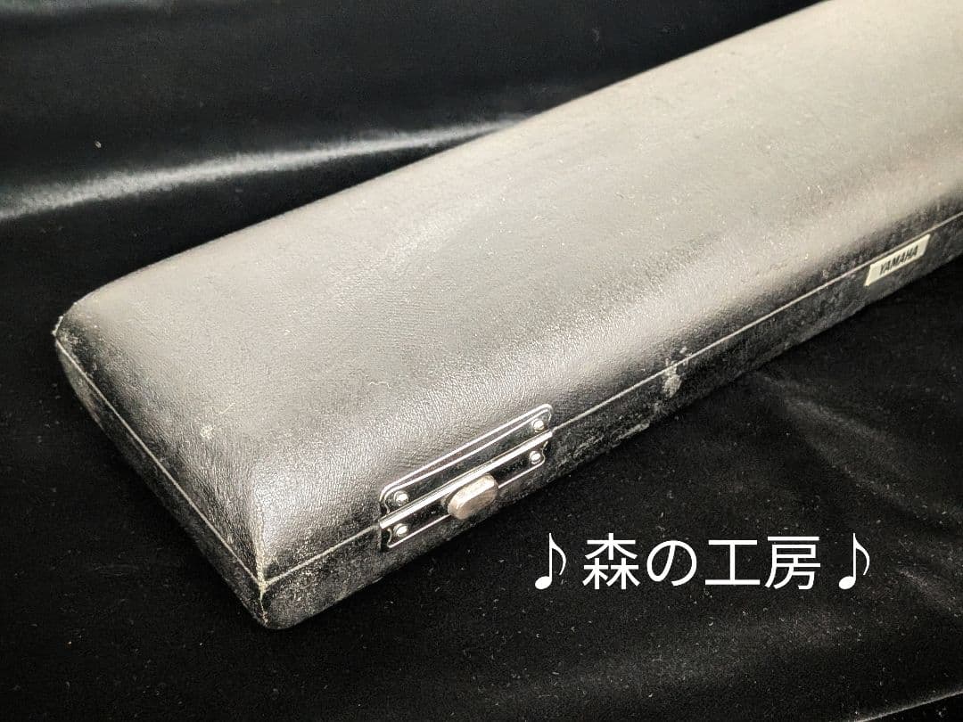 フルート専門店‼️部活応援‼️頭部管銀製　ヤマハフルートYFL451 Eメカ