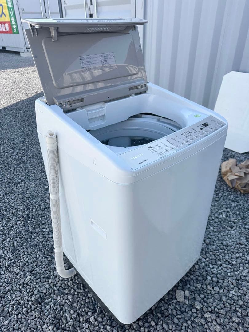 日立 ビートウォッシュ 8kg ホワイト(takaeng09 )