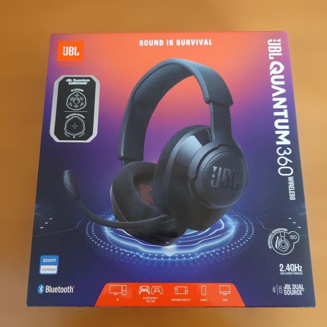 【美品】JBL QUANTUM 360 WIRELESS ゲーミングヘッドセット