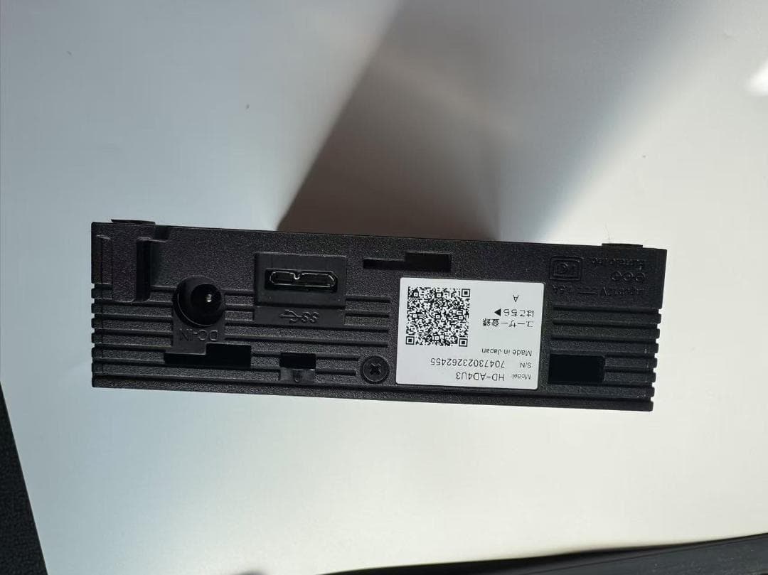 BUFFALO 4TB ブラック HD-AD4U3