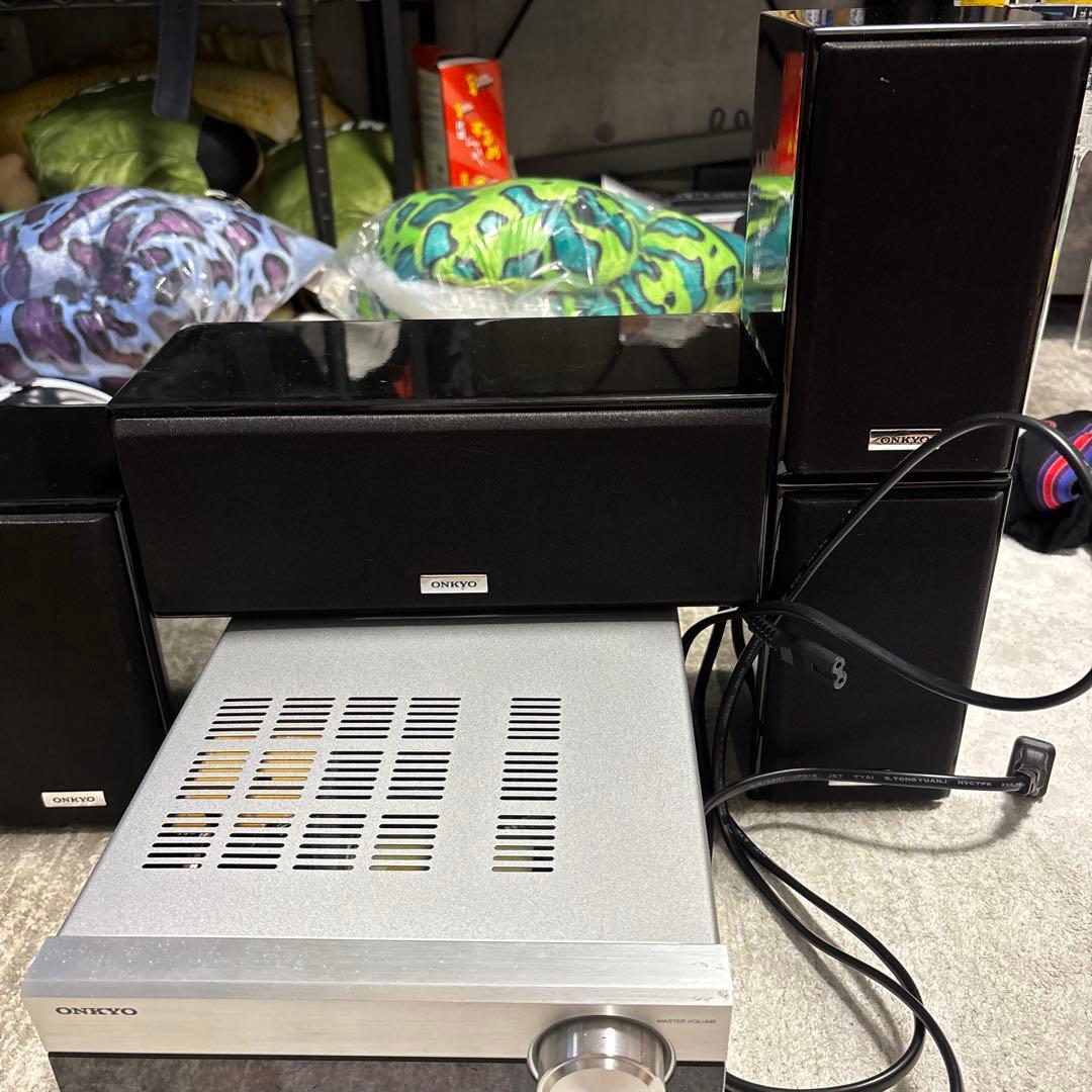 ONKYO スピーカー アンプ サブウーファー ホームシアターセット