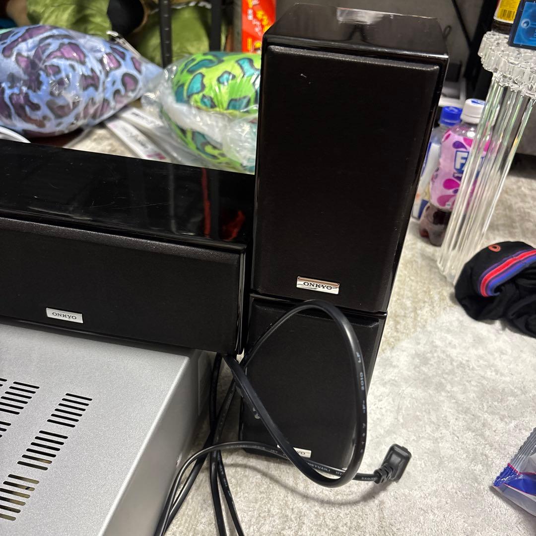 ONKYO スピーカー アンプ サブウーファー ホームシアターセット