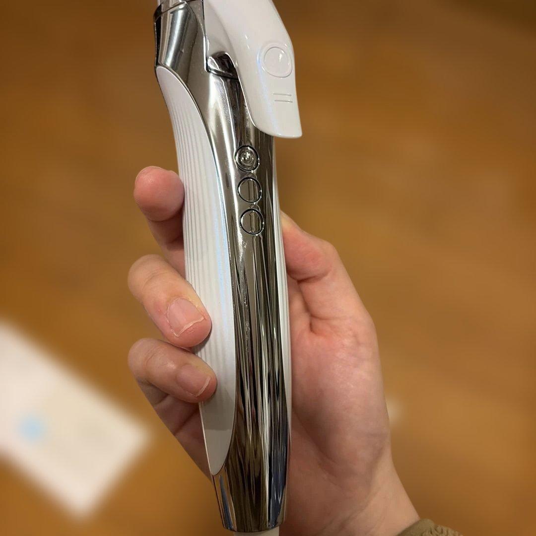 【美品】 ReFa カールヘアアイロン ホワイト 38mm RE-AV-02A