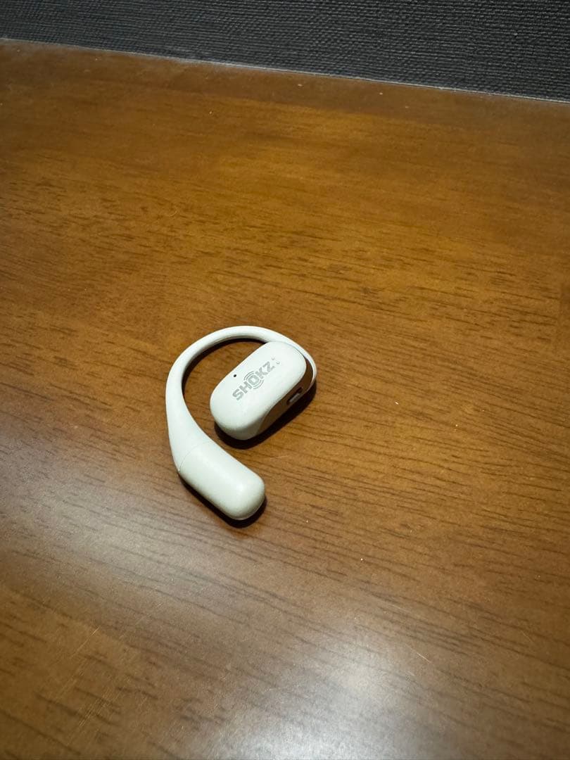 Shokz OpenFit ワイヤレスイヤホン ベージュ+保護ケース
