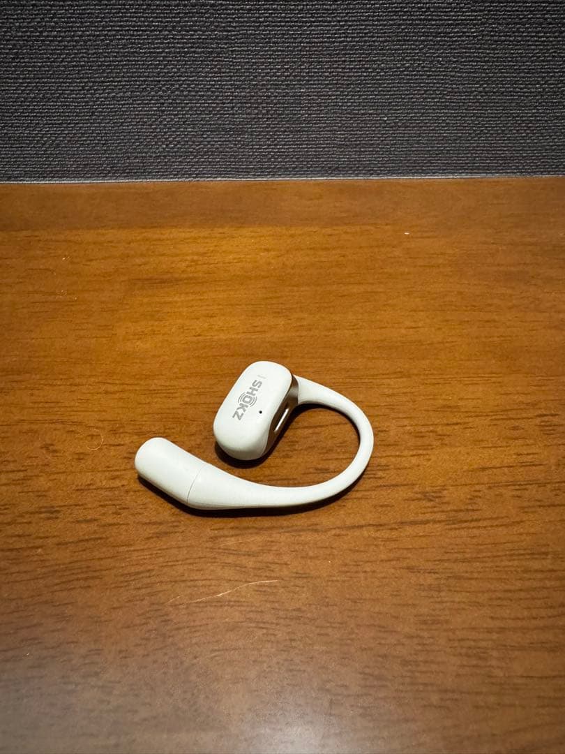 Shokz OpenFit ワイヤレスイヤホン ベージュ+保護ケース