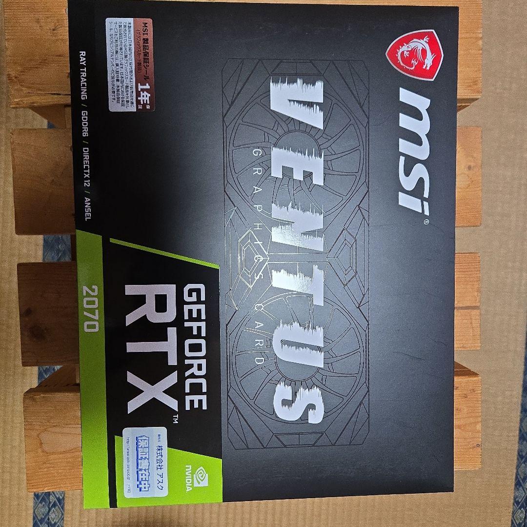 【中古品】MSI GeForce RTX2070 Ventus 8G 2x