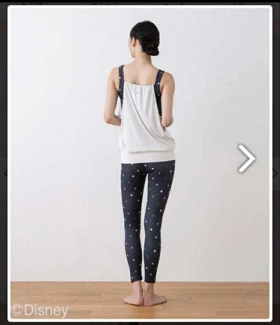 SUKALA & DISNEY レイヤードタンクトップレギンスセット　Mサイズ