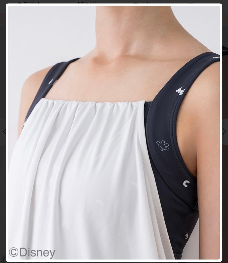 SUKALA & DISNEY レイヤードタンクトップレギンスセット　Mサイズ