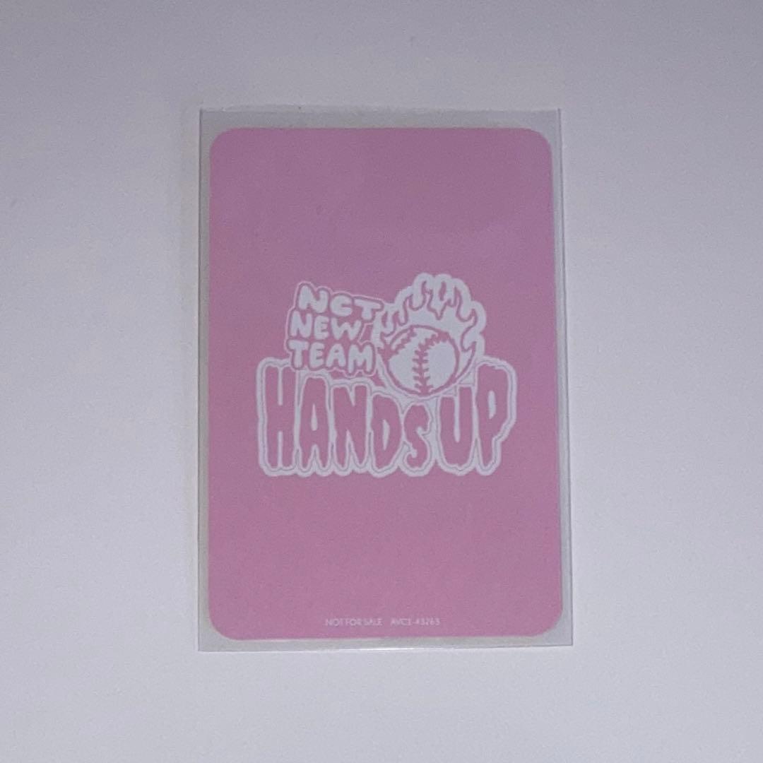 NCT WISH NEW TEAM リク hands up トレカ B