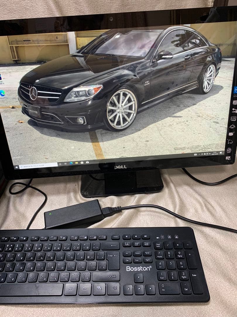 自作　SSD120GB inTel-i7 DELL23モニターDELL23インチ