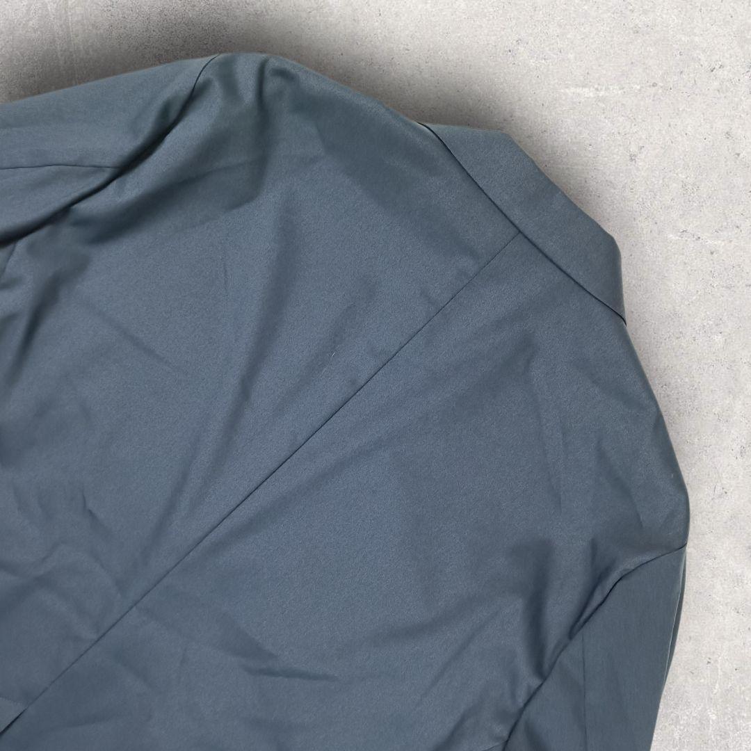 WWS 大きいサイズ セットアップ ダークネイビー 洗える ストレッチ 撥水