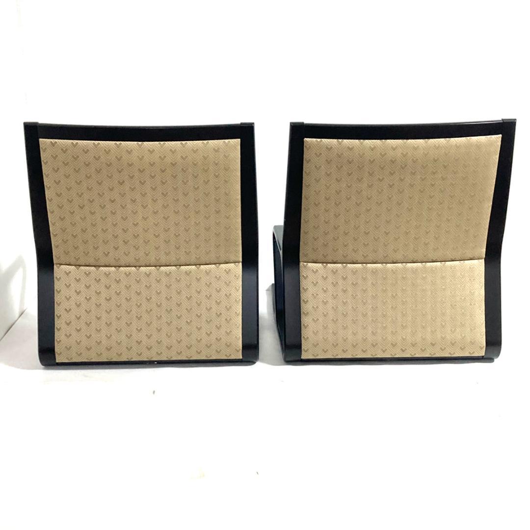 天童木工 座イス T-5556MP-SR メープル SR色 張地グレー 肘置き