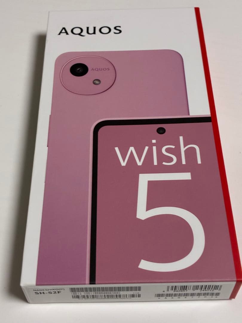 AQUOS wish 5 (SH-52F) Nadeshiko Pink 本体