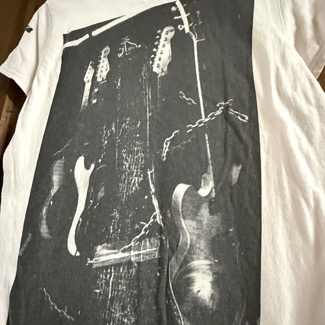 Tシャツ LGB ルグランブルー バックプリント ギター柄 レディース