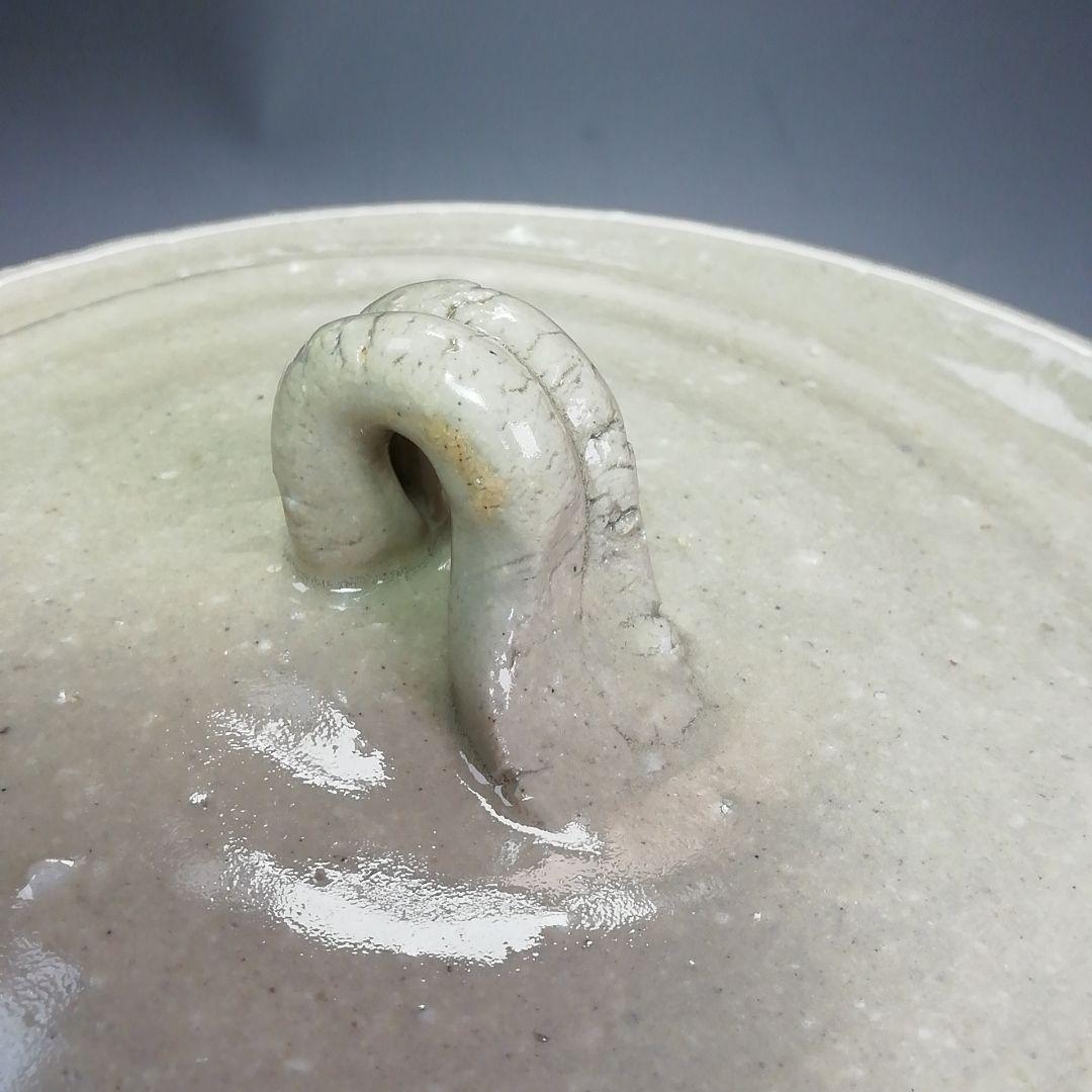 Ｓ４９５　水指　『瓢形水指』『豊田嘉隆作』　共箱　茶道具