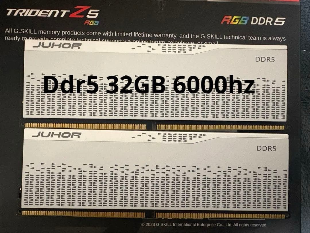 メモリー DDR5 16GB 6000MHz