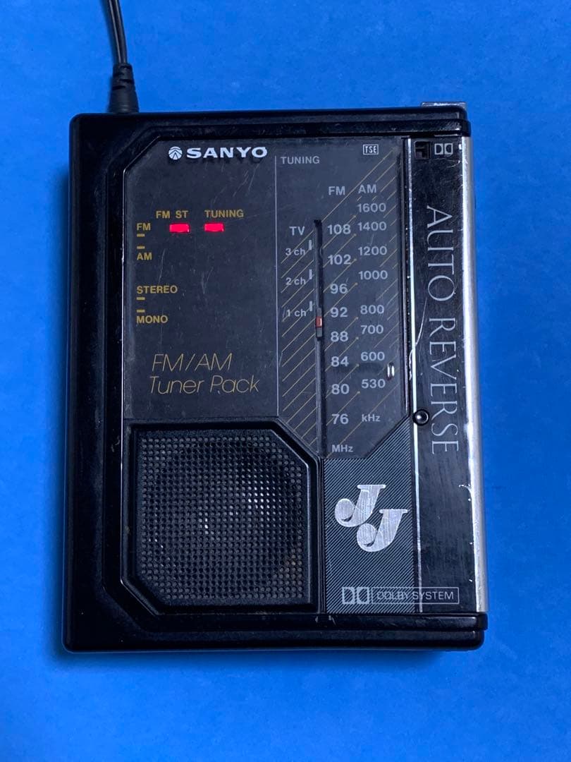 SANYO MR-JJIIカセットプレーヤー動作品