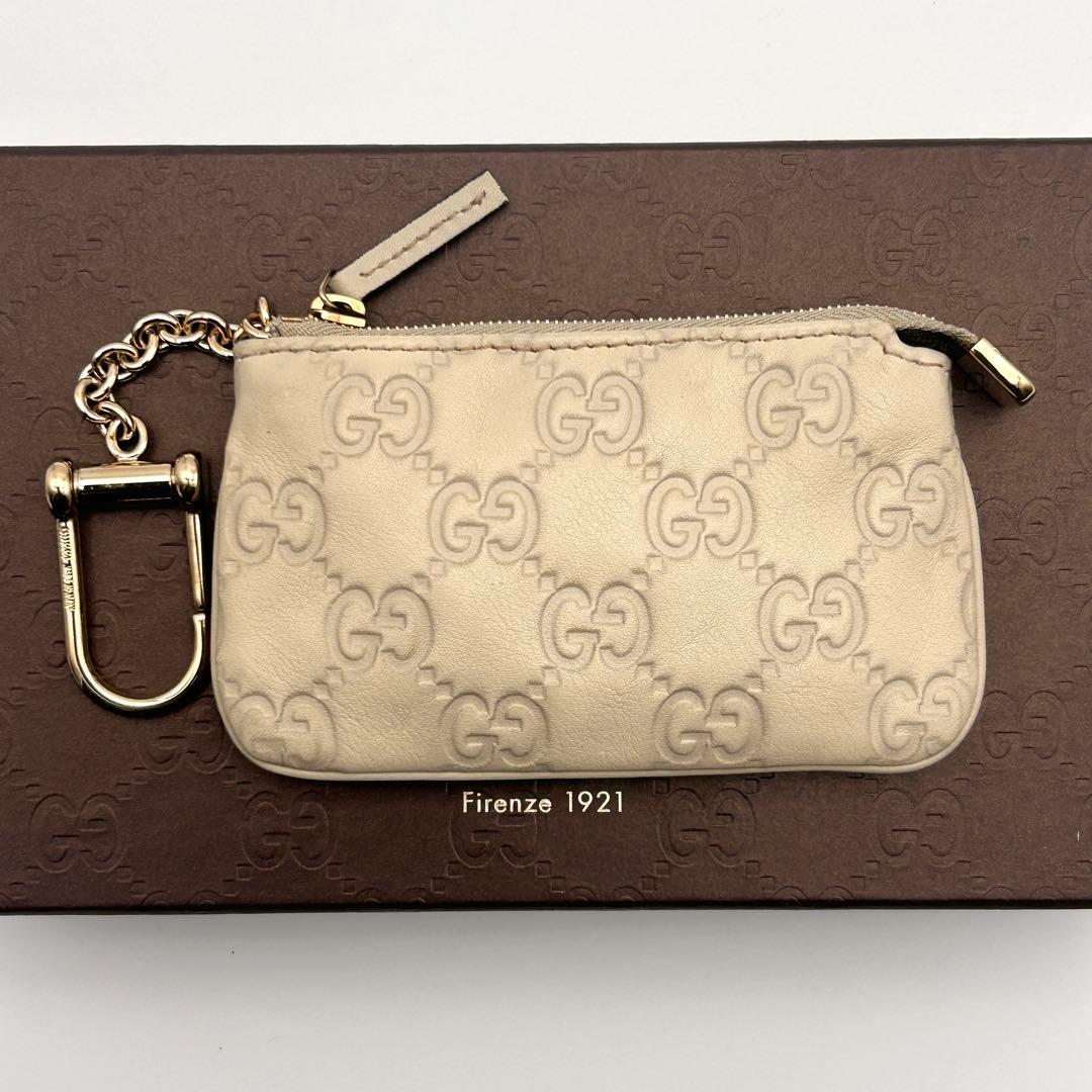 ✨レア美品✨ GUCCI グッチ シマ ケース GG レザー 高級 希少
