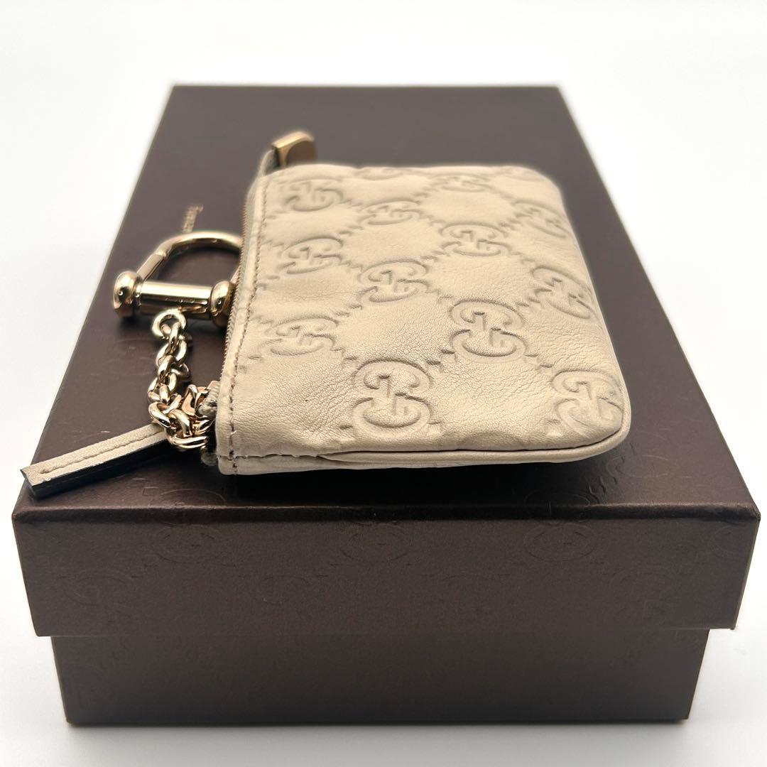 ✨レア美品✨ GUCCI グッチ シマ ケース GG レザー 高級 希少