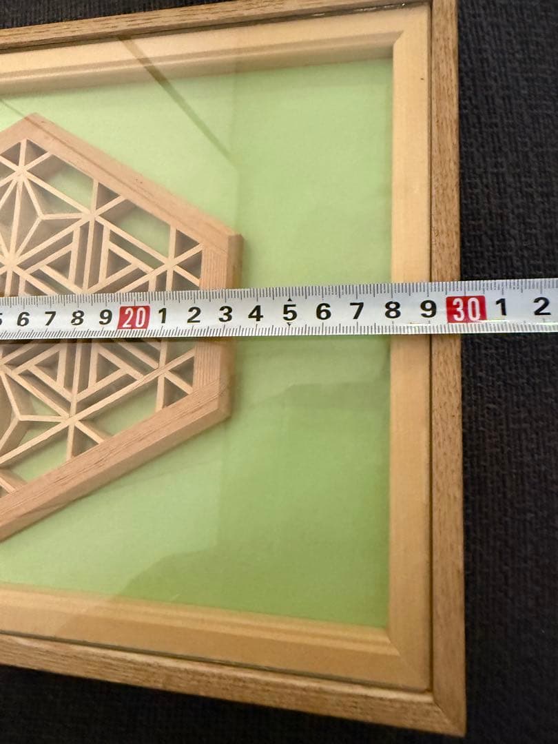 組子細工　 フレーム付き