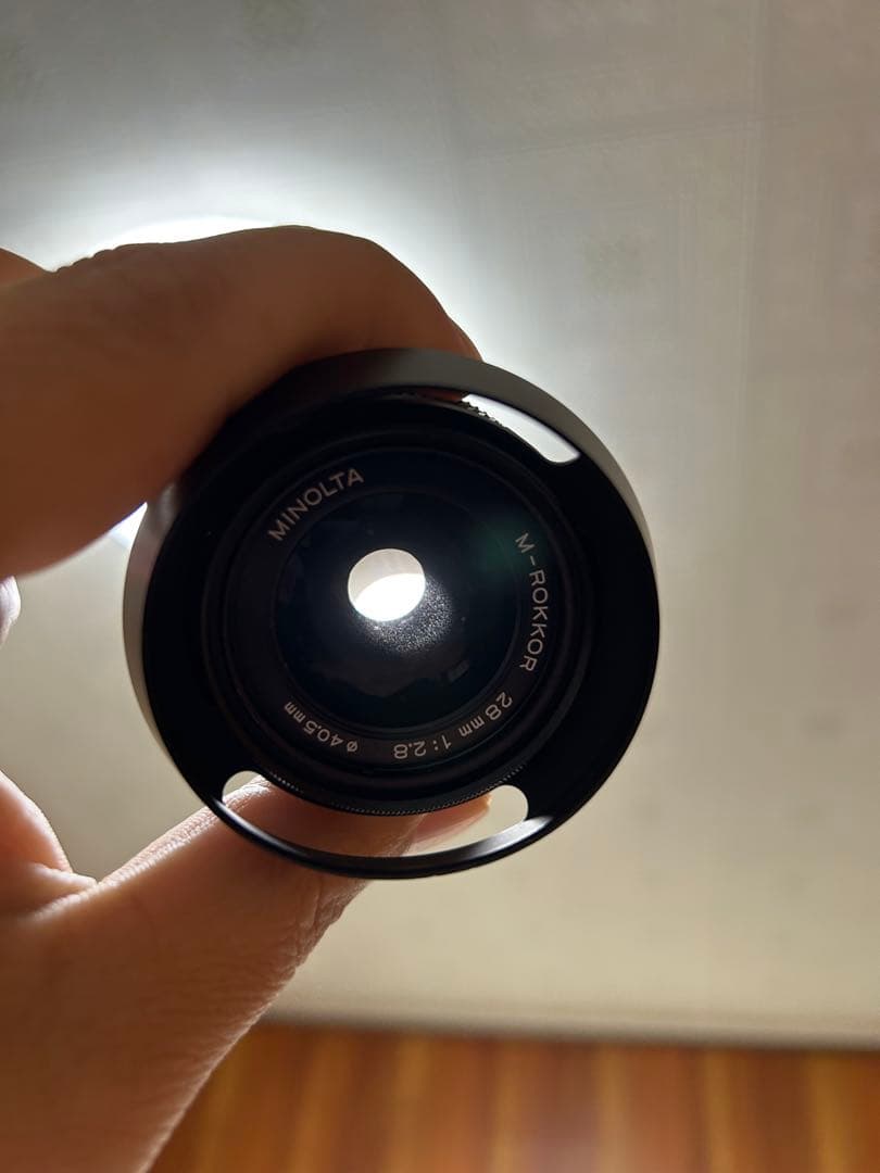 MINOLTA M-Rokkor 28mm f/2.8 単焦点レンズ