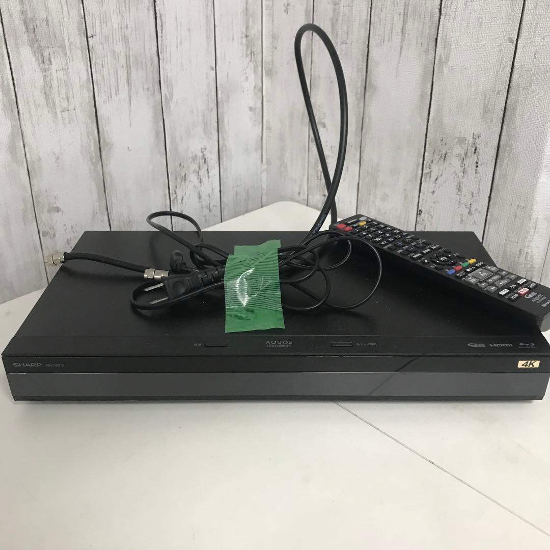 【極美品】シャープ　４Kレコーダー　4B-C10BT3　2019年製　H