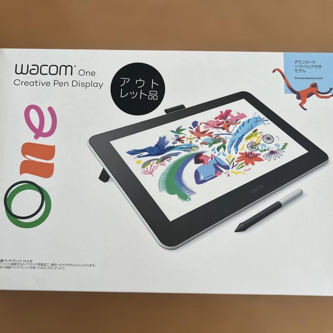 Wacom One 13 DTC133W0D 液晶ペンタブレット アウトレット品