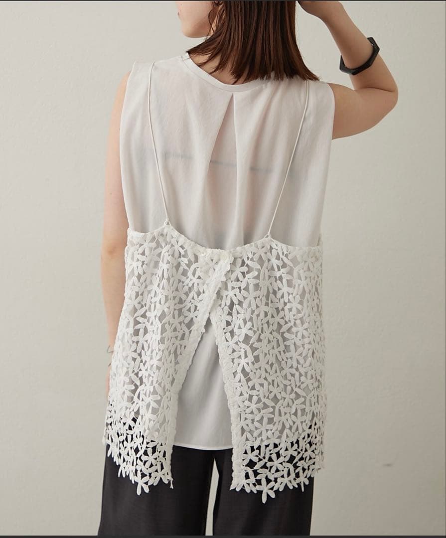 Omekashi レースオーバーキャミソール