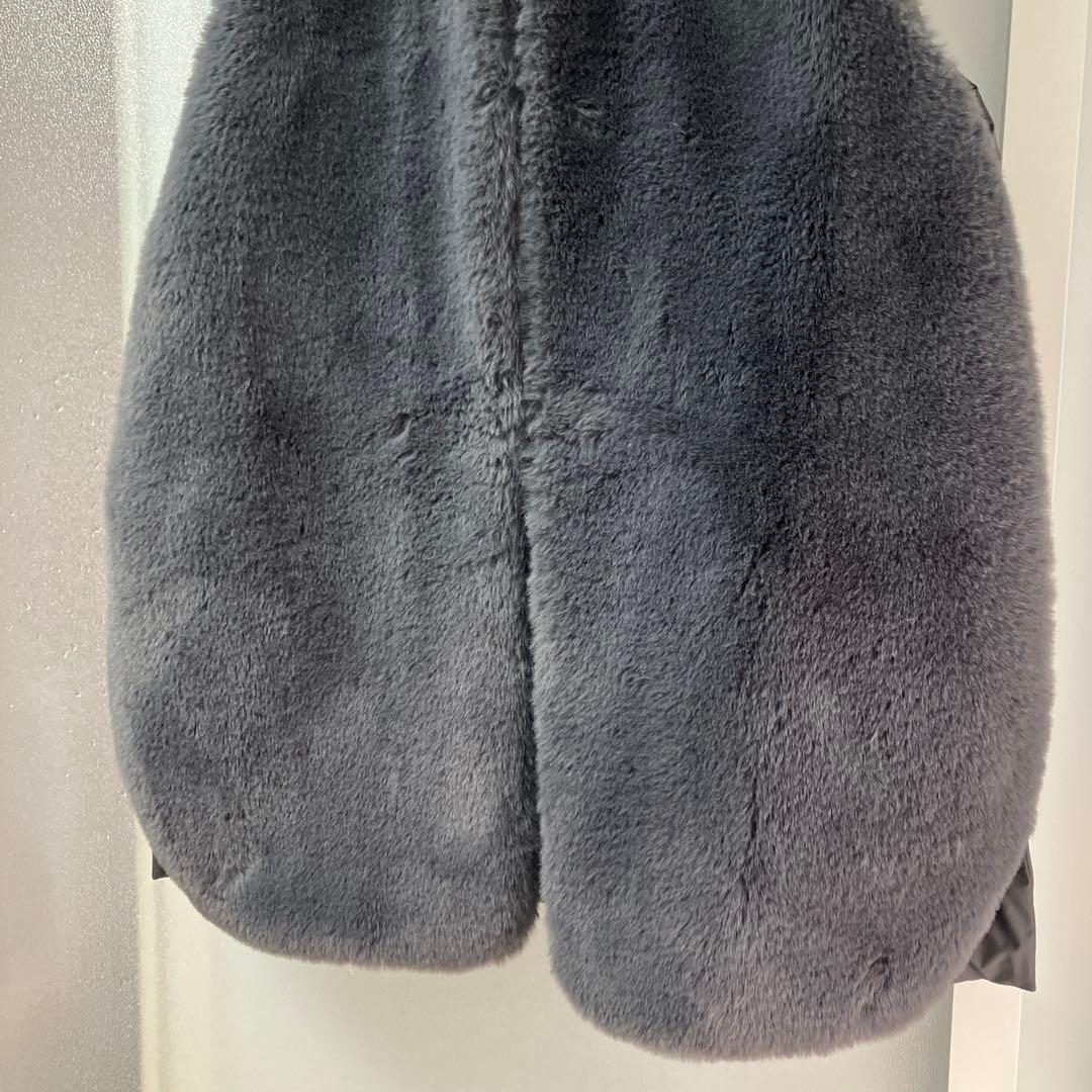 タイムセール‼️美品‼️agaボアベスト ドゥミルサンクファーベスト